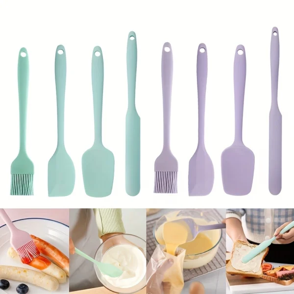 4-Piece Silicone Baking Tool Set