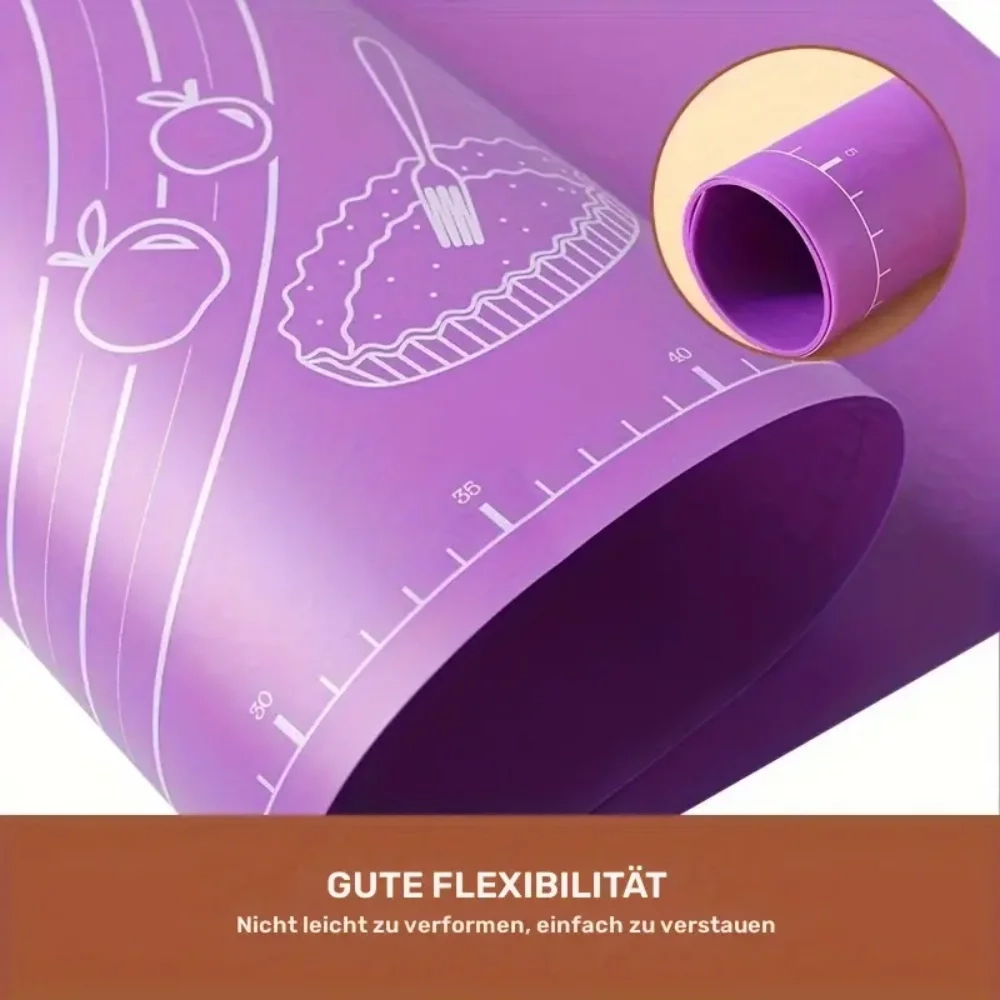 Extra Thick Silicone Pastry Mat - Image 4