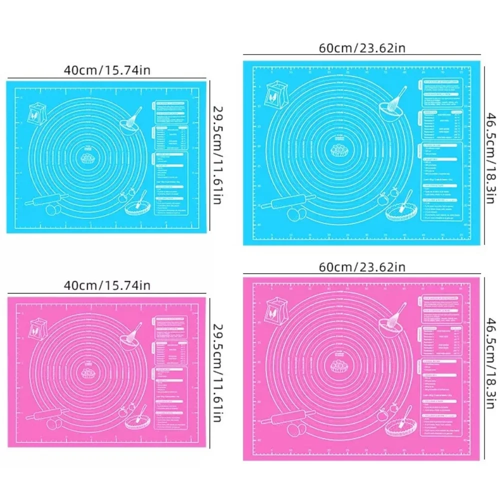 Extra Thick Silicone Pastry Mat - Image 2