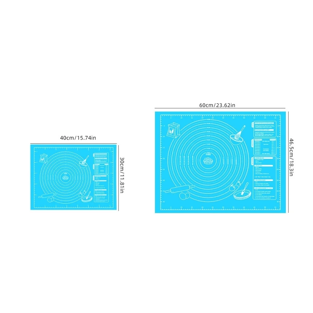 Extra Thick Silicone Pastry Mat - Image 9