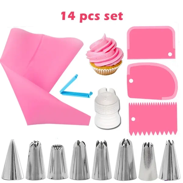 14-Piece Cake Decorating Kit