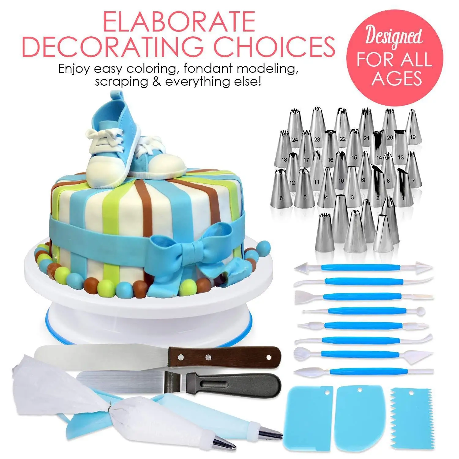 Cake Decorating Supplies Set - Image 2
