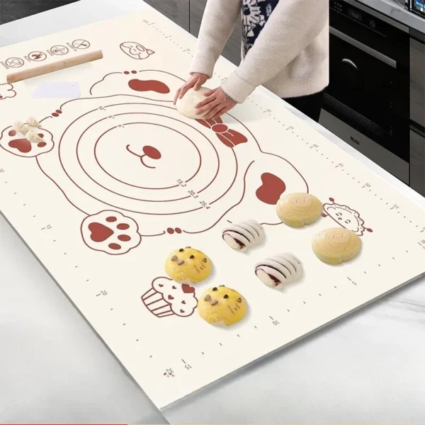 Large Silicone Dough Rolling Mat
