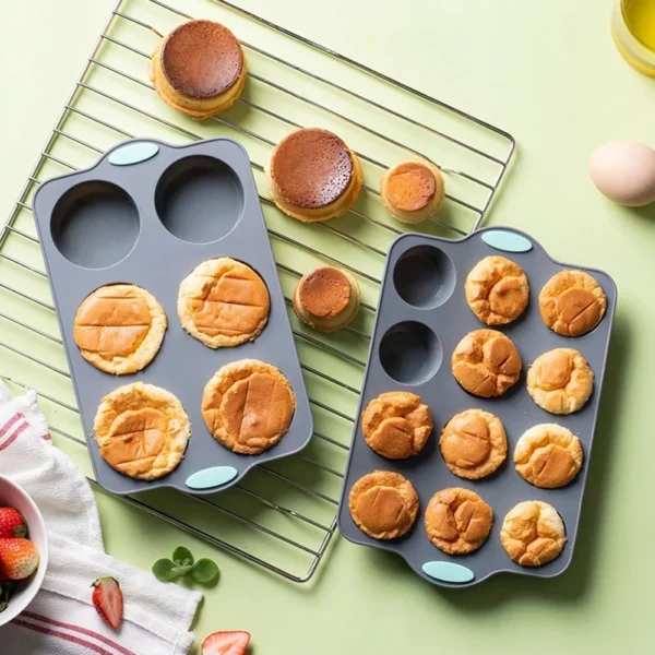 Silicone Muffin Baking Pan