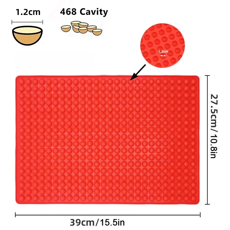 Mini Silicone Dessert Molds - Image 10