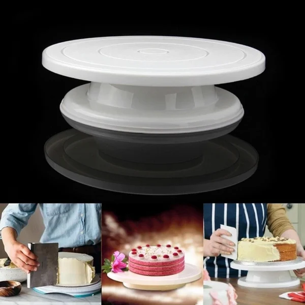 Mini Anti-Skid Cake Turntable
