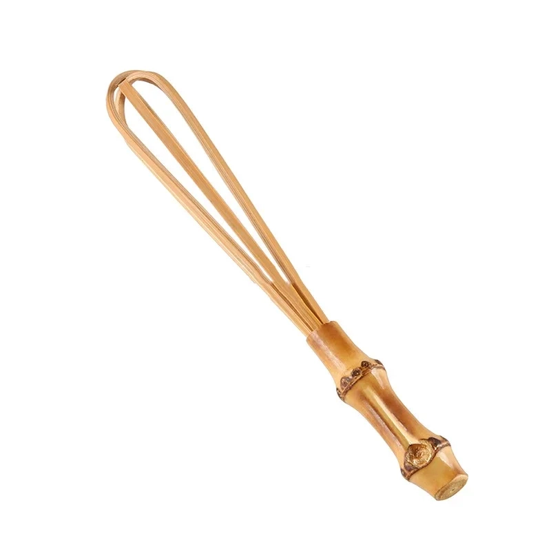 Mini Bamboo Hand Whisk - Image 3