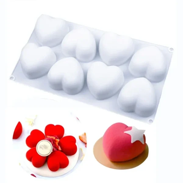 Heart Silicone Cake Mold
