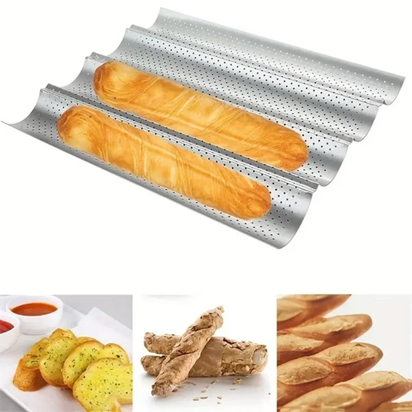 Nonstick Baguette Baking Pan