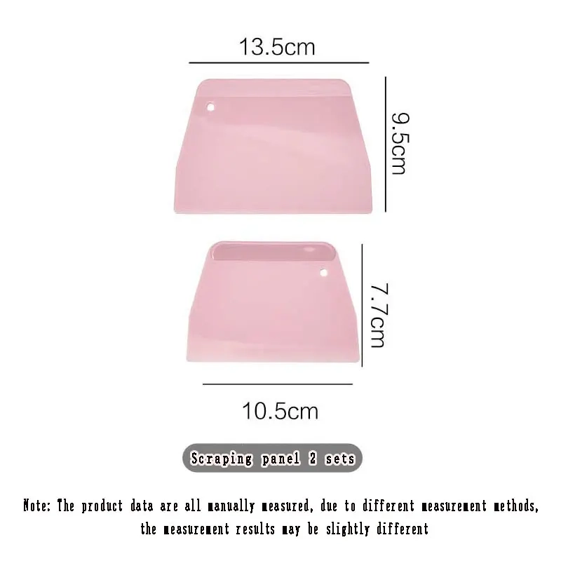2-Piece Plastic Dough Scraper Set - Image 6