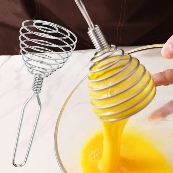 Stainless Steel Push Whisk