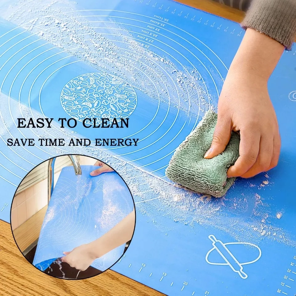 Silicone Pastry Mat for Dough Rolling - Image 4