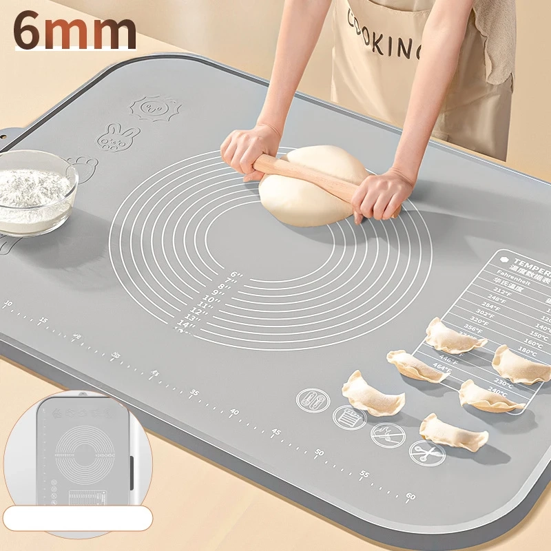 Extra Thick Silicone Dough Mat