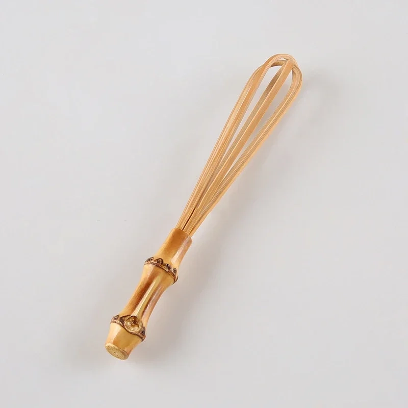 Mini Bamboo Hand Whisk - Image 2