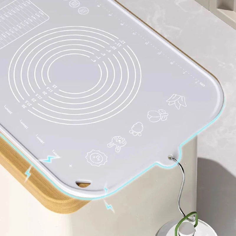 Extra Thick Silicone Dough Mat - Image 2