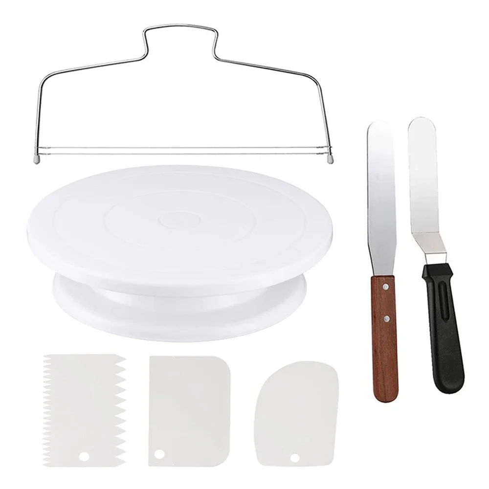 11-Inch Cake Turntable Decorating Set - Image 7