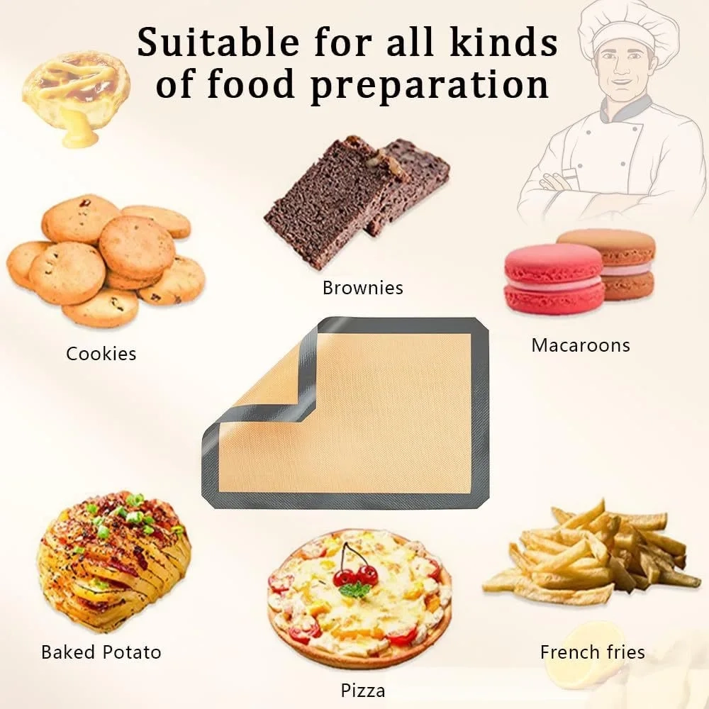 2-Pack Silicone Baking Mats - Image 2