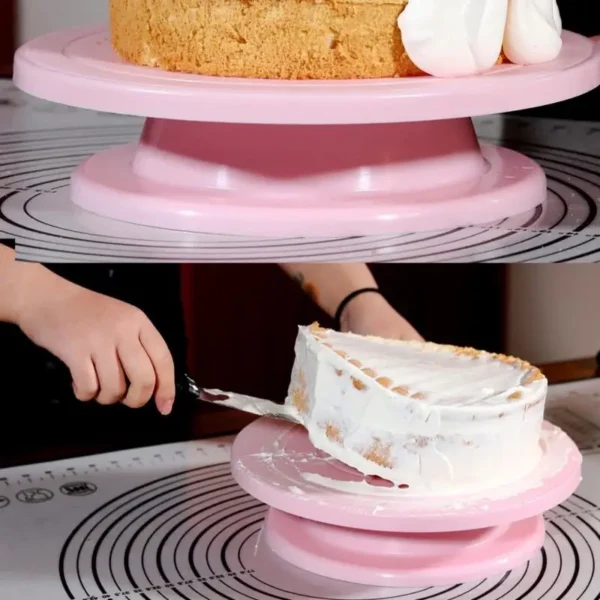 Anti-Skid Round Cake Turntable