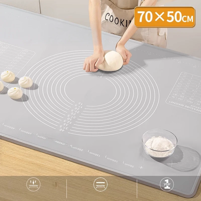 Extra Thick Silicone Dough Mat - Image 6