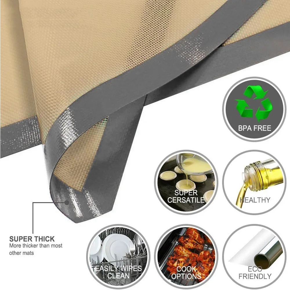 2-Pack Silicone Baking Mats - Image 3