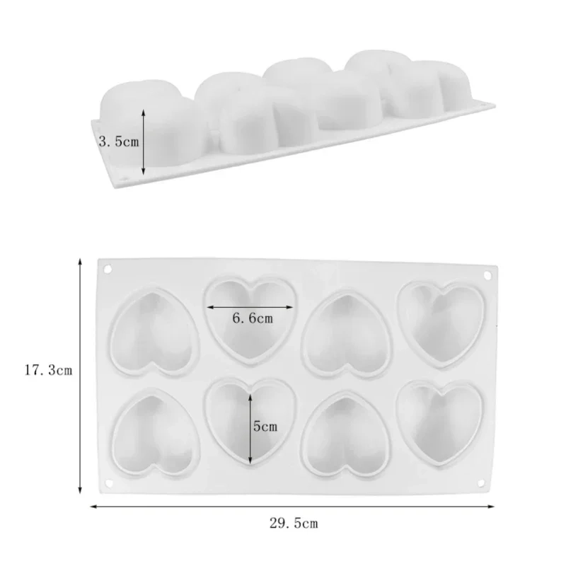 Heart Silicone Cake Mold - Image 4