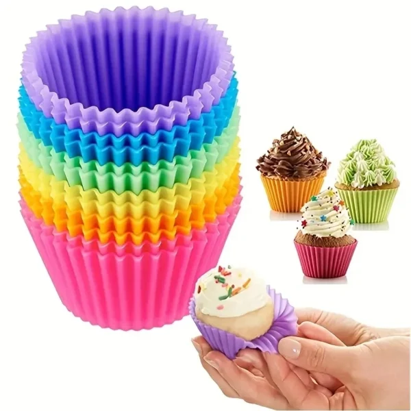Reusable Silicone Baking Cups