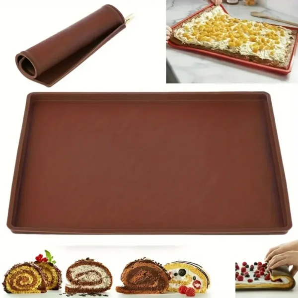 Silicone Swiss Roll Baking Mat